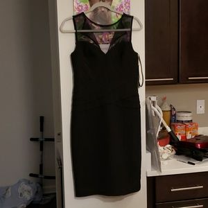 Black cocktail dress